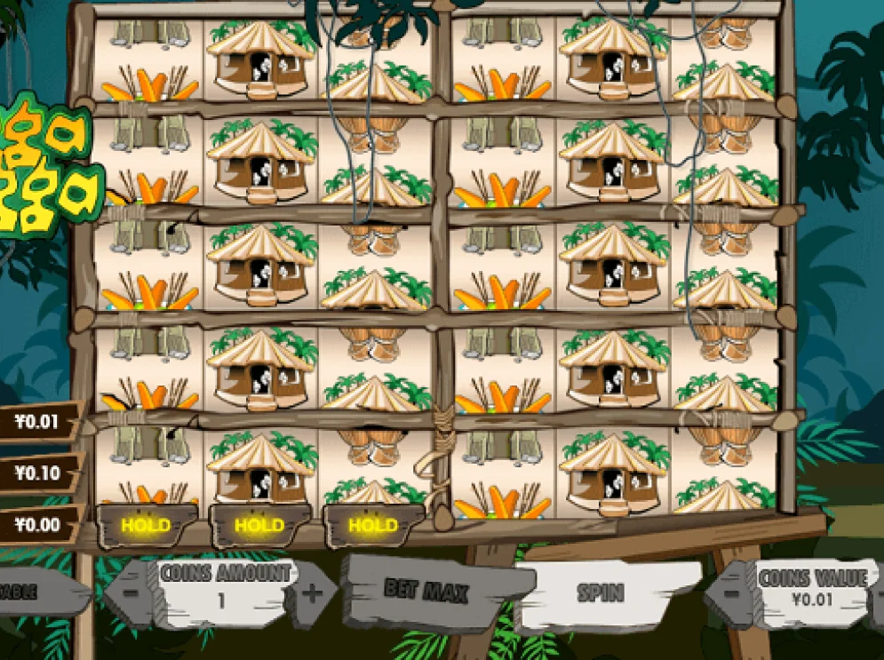 Ugga Bugga demo launch screen showing game loading interface